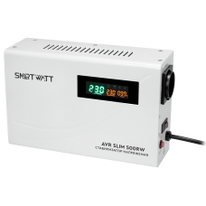 Стабилизатор напряжения SMARTWATT AVR SLIM 500RW