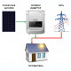 Сетевая солнечная электростанция 1,35 кВт (7000 Вт∙ч/сутки)